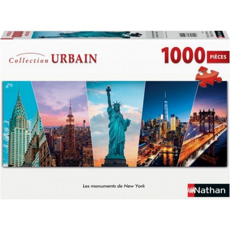 Nathan Puzzle n 1000 p les monuments de new york