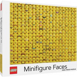 Puzzle 1000 pièces : Visages de figurines LEGO