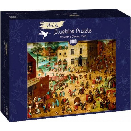 BLUE BIRD PUZZLE Puzzle Pieter Bruegel the Elder Children's Games, 1560 1000 pieces