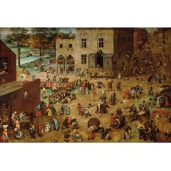 Piatnik Puzzle 1000 pièces Brueghel : Jeux d'enfant