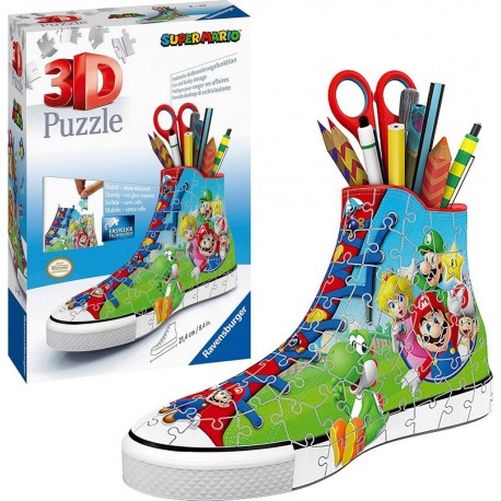 RAVENSBURGER Puzzle 3D Sneaker Super Mario