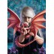 CLEMENTONI Puzzle 1000 pièces : Anne Stokes : Dragon Kin