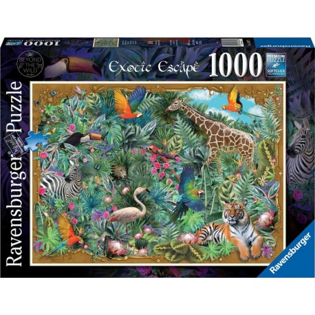 RAVENSBURGER Puzzle 1000 p evasion exotique