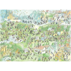 Puzzle 1080 pièces : Scouts