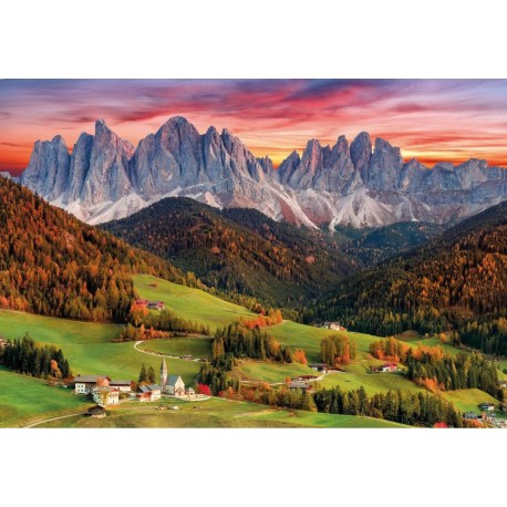 CLEMENTONI Puzzle 2000 pièces : Val di Funes