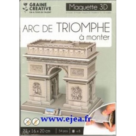 Graine créative Puzzle Maquette Arc de triomphe