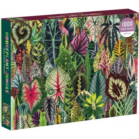 Puzzle 1000 pièces : Jungle de plantes d'intérieur