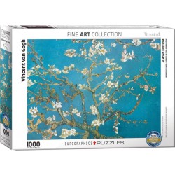 Eurographics Puzzle 1000 pièces Fine Art Collection : Amandier en fleurs Vincent Van Gogh