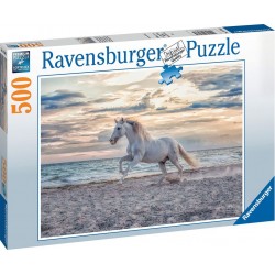 RAVENSBURGER Puzzle 500 pièces Cheval sur la plage