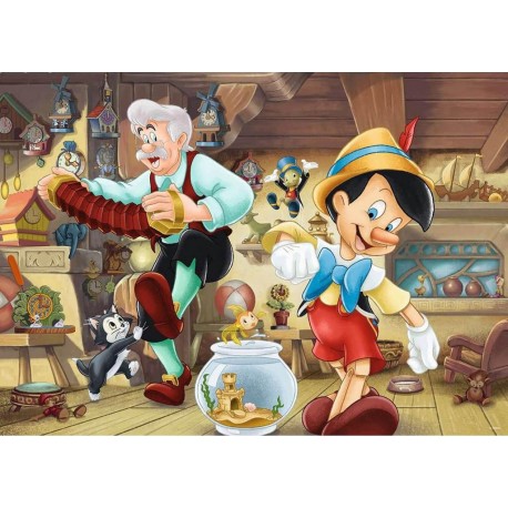 RAVENSBURGER Puzzle 1000 pièces : Collection Disney : Pinocchio