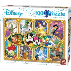 King Puzzles Puzzle 1000 pièces : Moments magiques Disney