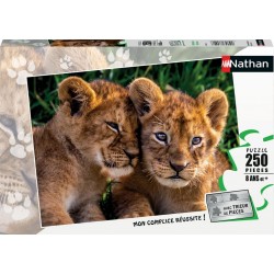 RAVENSBURGER Puzzle Nathan 250 pièces Adorables lionceaux