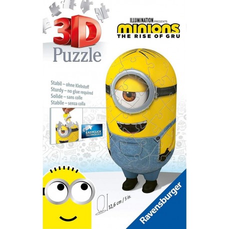 RAVENSBURGER Puzzle 3D 54 pièces : Minions