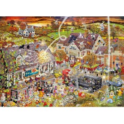 Gibsons Puzzle 1000 pièces : Mike Jupp : I Love L'automne