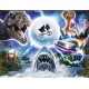 RAVENSBURGER Puzzle 2000 pièces : Les Films Cultes D'Universal