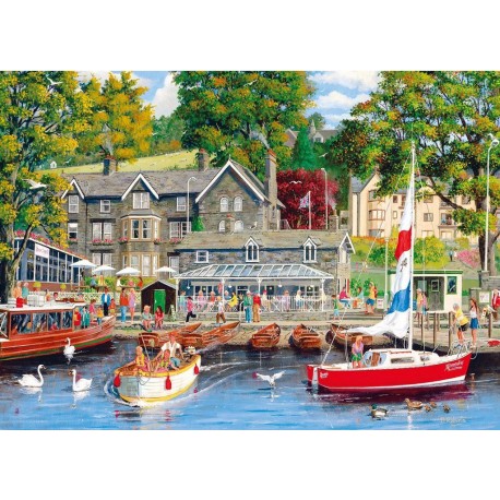 Gibsons Puzzle 1000 pièces : Ambleside en été