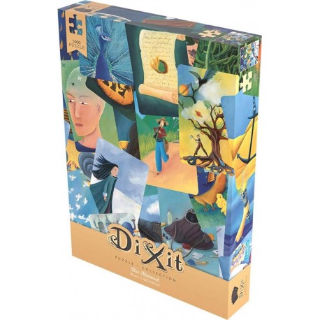 Asmodee Puzzle 1000 pièces : Dixit : Blue MishMash