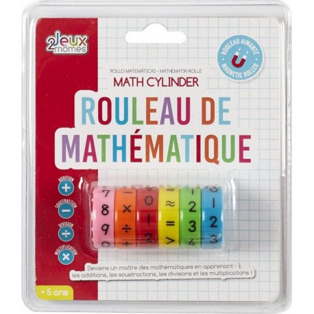 Paris Prix Rouleau de Mathématique Enfant 6cm Multicolore