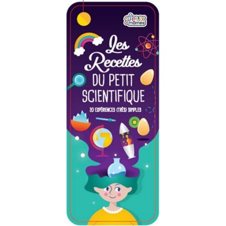 Paris Prix Cartes Educatives Recette du Scientifique 20cm Multicolore