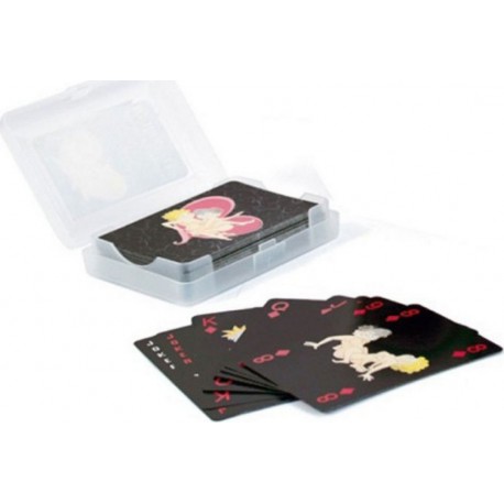 Paris Prix Jeu de 54 Cartes Coquin 10cm Noir