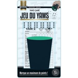 Paris Prix Jeu de Dés avec Gobelet Yams 8cm Noir