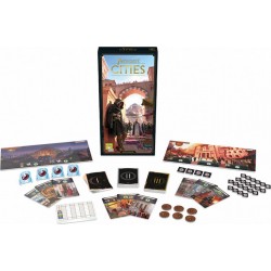 Asmodee 7 wonders extension Cities nouvelle edition