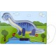 Paris Prix Jeu d'Adresse Enfant Fil Dinosaure 18cm Bleu