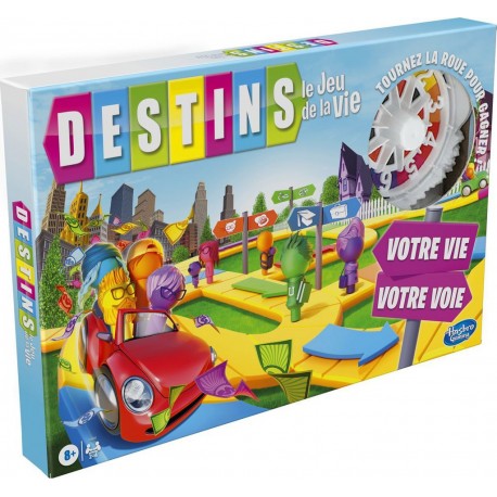 HASBRO Jeu Destins Le jeu de la vie