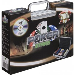 One Two Fun Malette de Poker aluminium