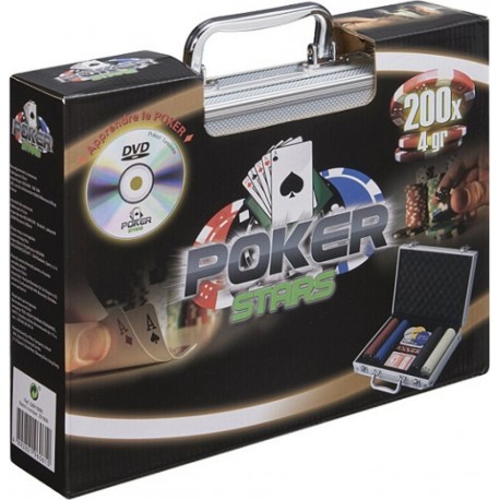 One Two Fun Malette de Poker aluminium