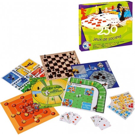 FERRIOT Coffret 250 jeux de société