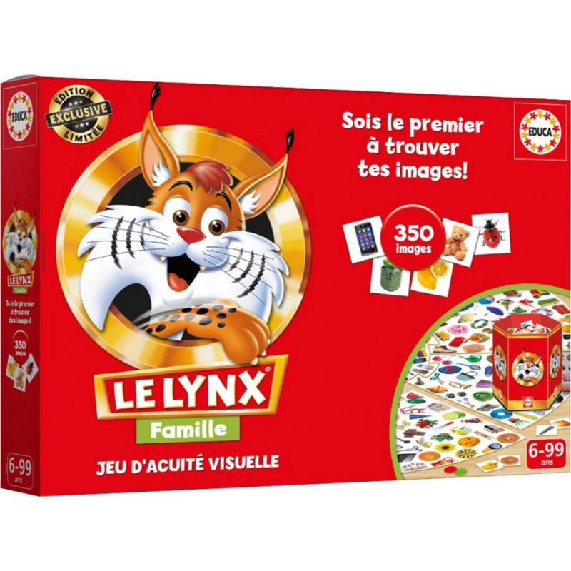 EDUCA Jeu Le Lynx 350 images Edition exclusive limitée - DISCOUNT