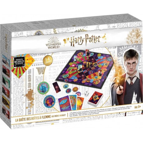 CARTAMUNDI Jeu La Quête des boîtes à Flemme des frères Weasley Harry Potter