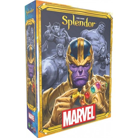 Asmodee Splendor Marvel Jeu de societe licence