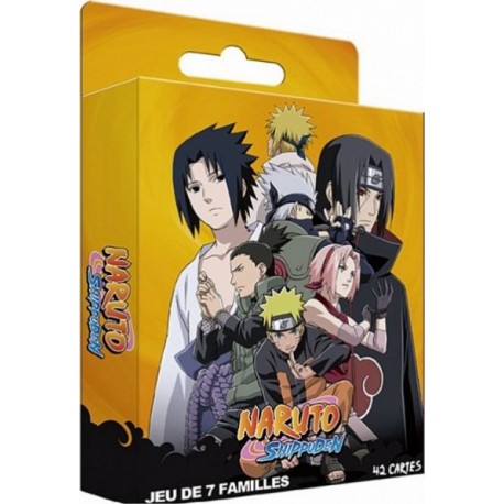 ABYstyle Naruto Shippuden Jeu de 7 familles