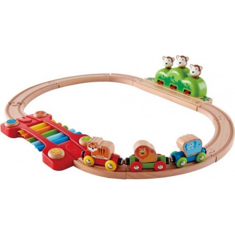 Hape Chemin de fer musical de la jungle