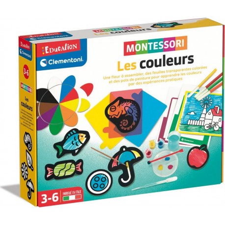 CLEMENTONI Découverte des couleurs Montessori