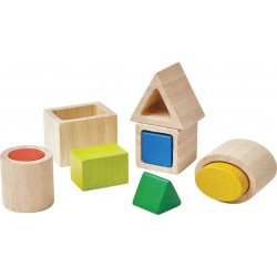 Plan Toys Formes géométriques à imbriquer Méthode Montessori