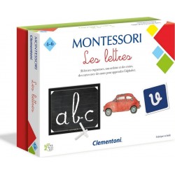 CLEMENTONI Montessori : Les lettres