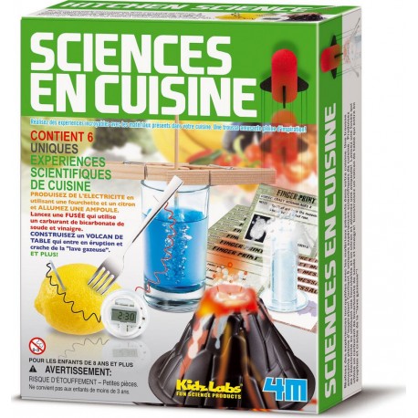 4M - Kidz Labs 4M Kidz Labs Expériences Science : Autour de la cuisine