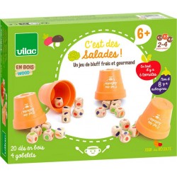 Vilac Jeu de bluff : C'est des salades Jour de récolte