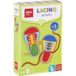 Apli Agipa Boite Jeu Attache Tes Lacets Enfant