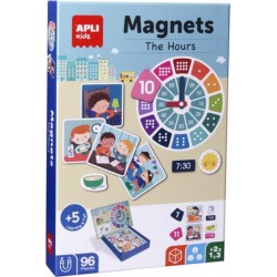 Apli Agipa Magnets Apprendre les Heures Enfant