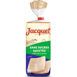 Jacquet Pain de mie Sans croûte Sans sucres ajoutés 475g