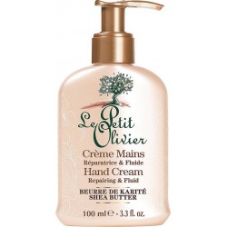 Le Petit Olivier Crème Mains Réparatrice & Fluide Beurre de Karité 100ml (lot de 3)