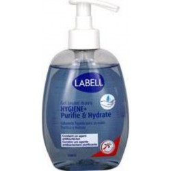 LABELL Gel lavant Purifie & Hydrate agent antibactérien 300ml