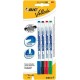 BIC 4 FEUTRES VELLEDA FINS