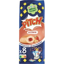 Pitch Pasquier Brioches Fraise x8 300g (lot de 3)