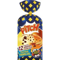 Pitch Pasquier Brioches Pépites de Chocolat x12 470g