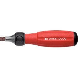 PB Swiss Tools Poignée emmanchée 1/4 pouce Cliquet réversible 8517.R